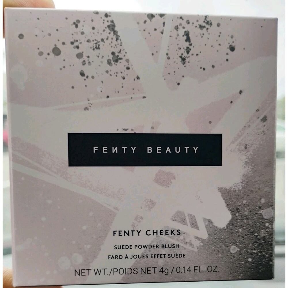 New Fenty Beauty Fenty Cheeks Suede Powder Blush Shade 03 Lolly Poppy 0.14oz/4g